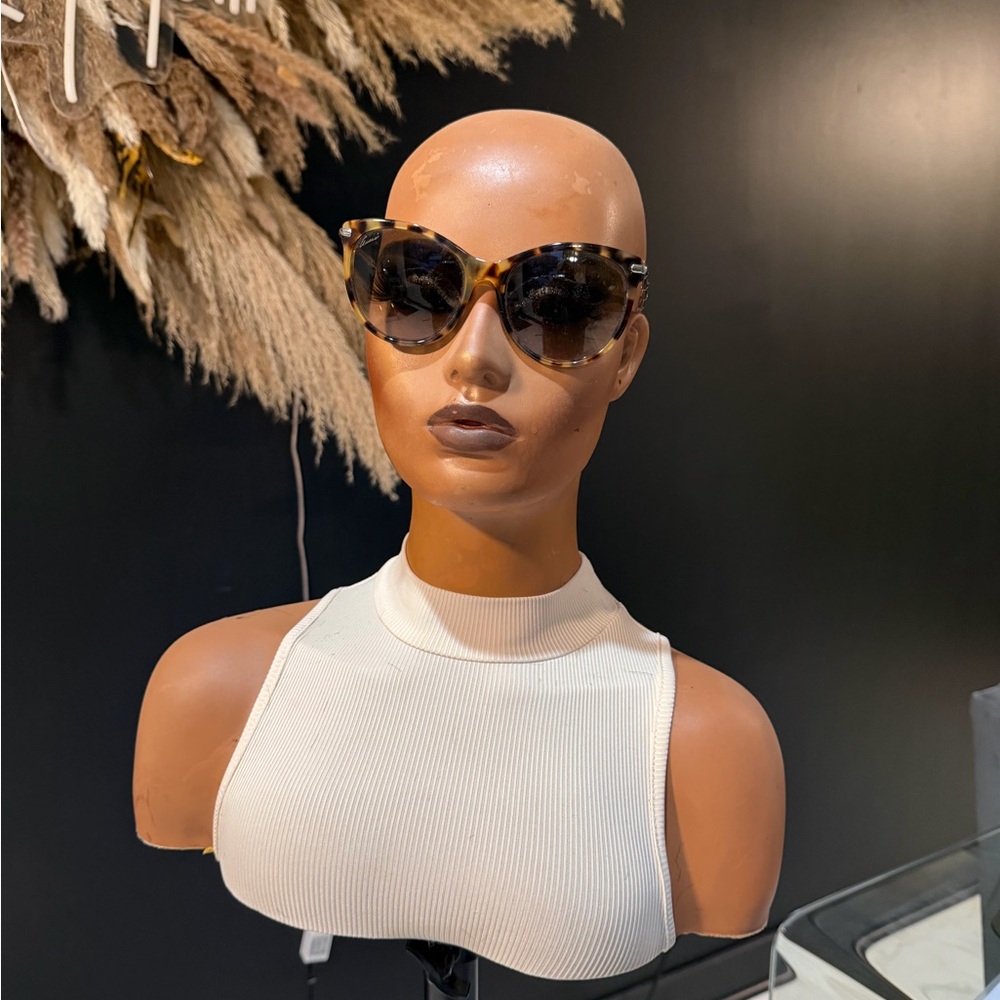 Authentic Gucci Bamboo Cat Eye Sunglasses GG3771/S Tortoise